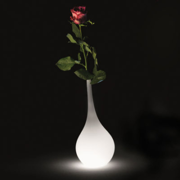 leuchtende Vase Designstück