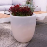 LED-Pflanztopf Shining Curvy Pot 39 cm